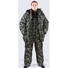 Зимовий костюм для риболовлі "Зелена абстракція" (камуфляжний) - практичний та зручний Зимовий костюм для риболовлі "Зелена абстракція" (камуфляжний) - практичний та зручний